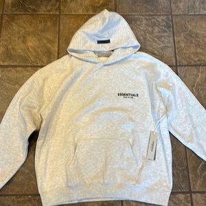 ESSENTIALS FEAR OF GOD hoodie STOCK X verified